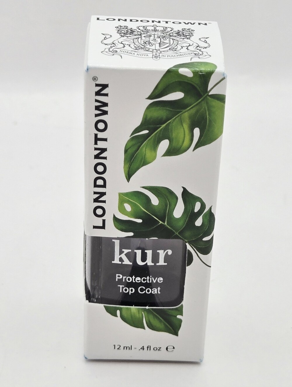 Londontown Kur Protective Top Coat 0.4 fl oz 12ml Nail Polish Sealer New Sealed